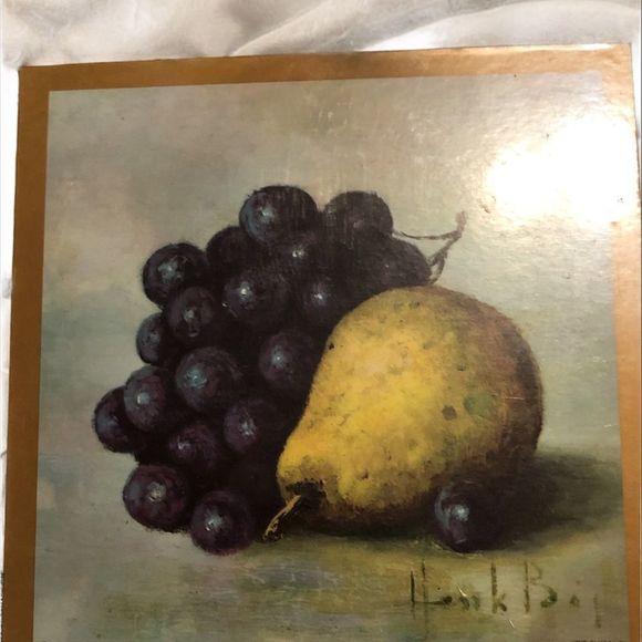 Hank Boj Lithograph 1959 Vintage Hot Plate Plaque - Picture 9 of 15